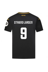 Wolves Jorgen Strand Larsen #9 Voetbaltruitje Uit tenue 2024-25 Korte Mouw